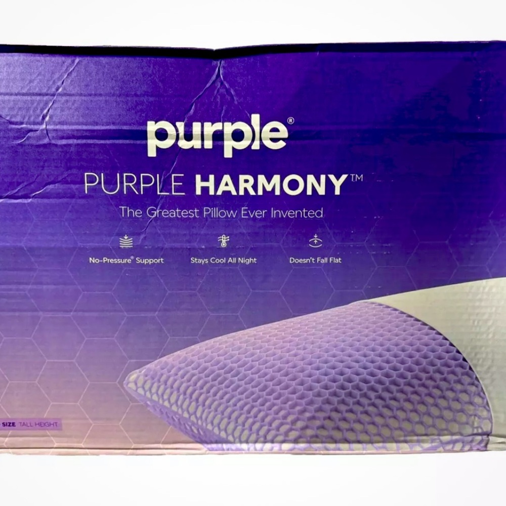 Purple Harmony Pillow